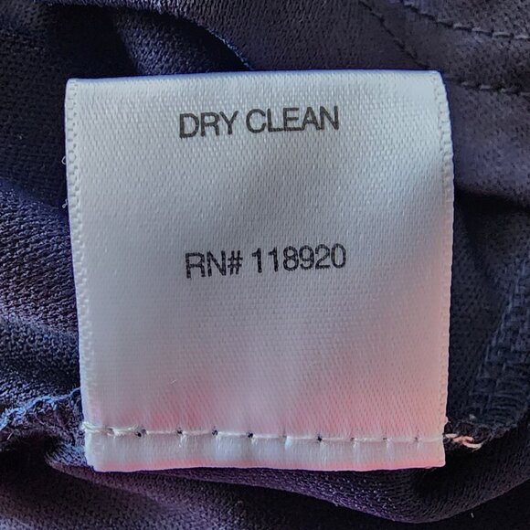 Lucy Paris Womens Small Dress Embroidered Overlay In Navy Crochet Mini Cocktail - Picture 9 of 10